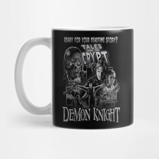 Demon Knight, Classic Horror, (Black & White) Mug